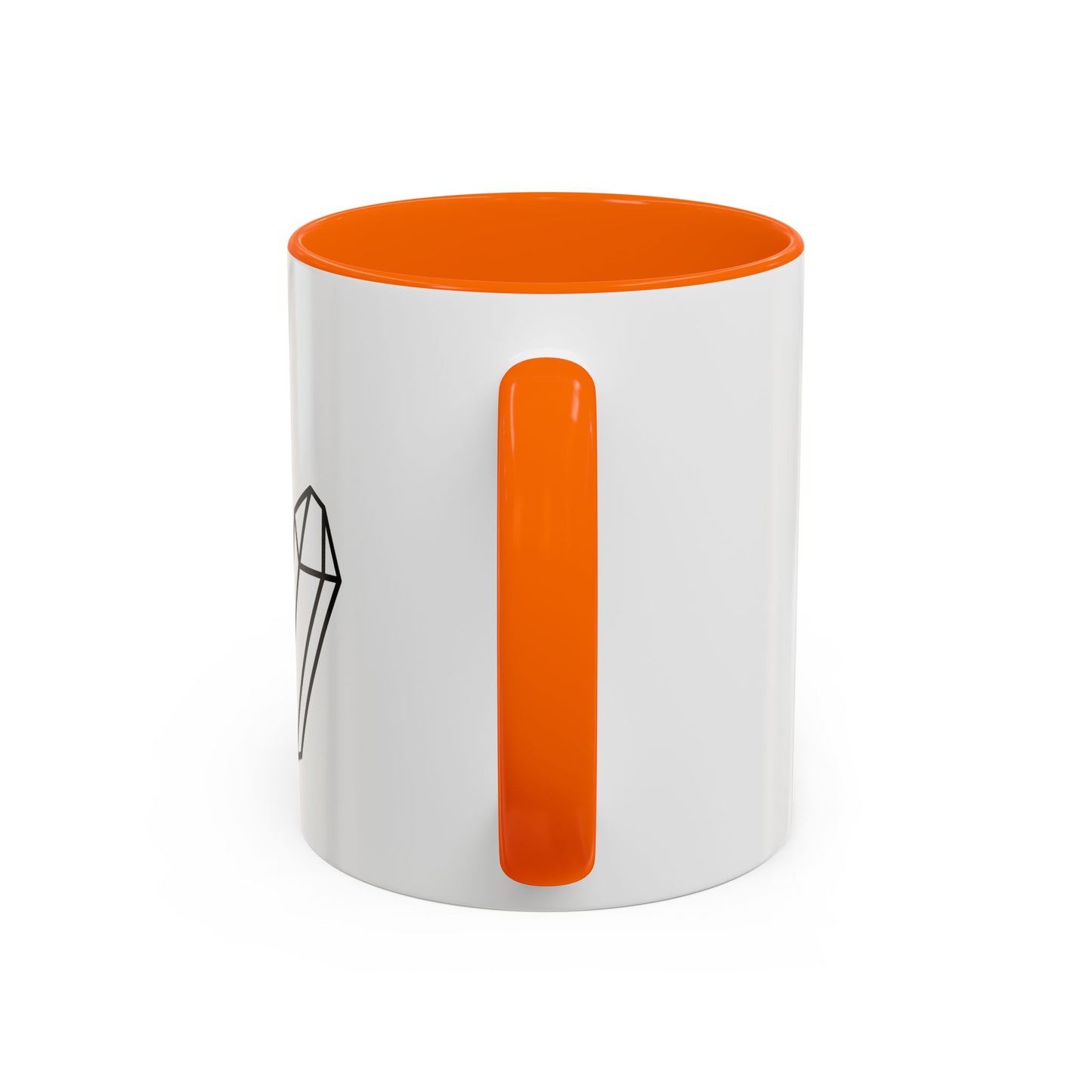 Minimalist Crystal Accent Coffee Mug - Perfect for Home and Office