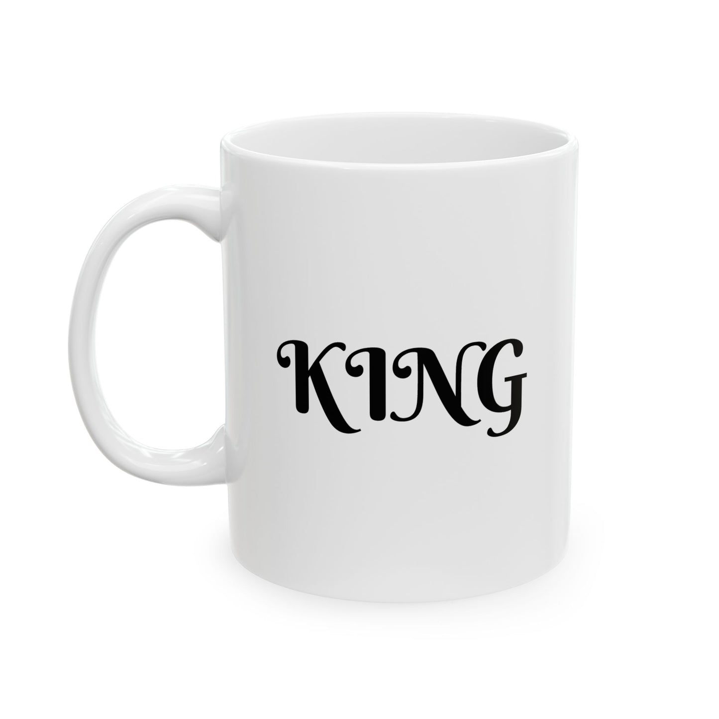 Stylish Side Profile Ceramic Mug - Perfect for Coffee Lovers