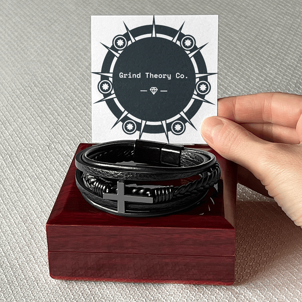 Stylish bracelets made with vegan leather